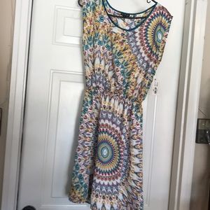 Tribal print dress